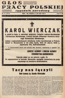 Głos Pracy Polskiej : tygodnik narodowy. 1939, nr 14
