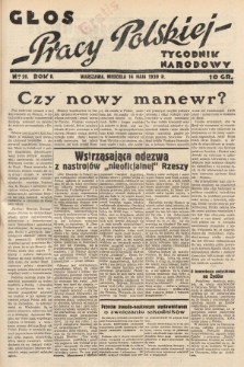 Głos Pracy Polskiej : tygodnik narodowy. 1939, nr 20