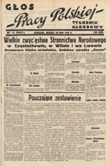 Głos Pracy Polskiej : tygodnik narodowy. 1939, nr 22