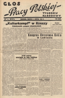 Głos Pracy Polskiej : tygodnik narodowy. 1939, nr 32