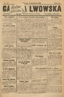 Gazeta Lwowska. 1926, nr 83