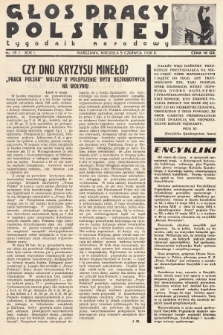 Głos Pracy Polskiej : tygodnik narodowy. 1938, nr 15 [i.e. 14]