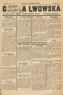 Gazeta Lwowska. 1926, nr 87