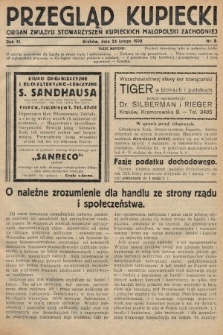 Przegląd Kupiecki : organ Związku Stowarzyszeń Kupieckich Małopolski Zachodniej. 1928, nr 8