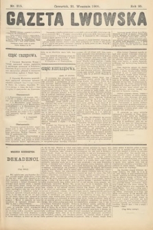 Gazeta Lwowska. 1905, nr 215