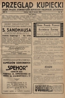 Przegląd Kupiecki : organ Związku Stowarzyszeń Kupieckich Małopolski Zachodniej. 1928, nr 22