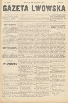 Gazeta Lwowska. 1905, nr 218