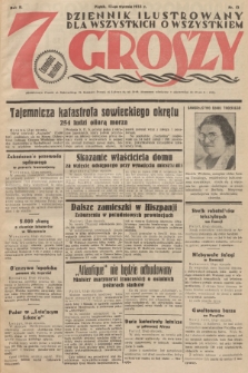 7 Groszy : dziennik ilustrowany dla wszystkich o wszystkiem. 1933, nr 13