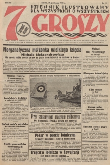 7 Groszy : dziennik ilustrowany dla wszystkich o wszystkiem. 1933, nr 21