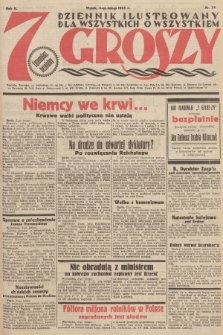 7 Groszy : dziennik ilustrowany dla wszystkich o wszystkiem. 1933, nr 34