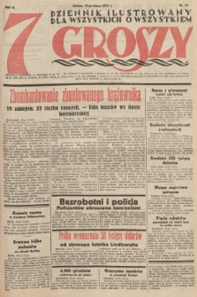7 Groszy : dziennik ilustrowany dla wszystkich o wszystkiem. 1933, nr 42
