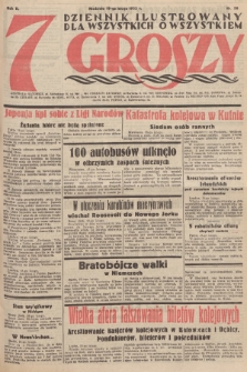 7 Groszy : dziennik ilustrowany dla wszystkich o wszystkiem. 1933, nr 50