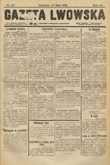 Gazeta Lwowska. 1926, nr 115