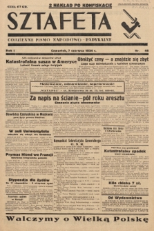 Sztafeta : codzienne pismo narodowo-radykalne. 1934, nr 46