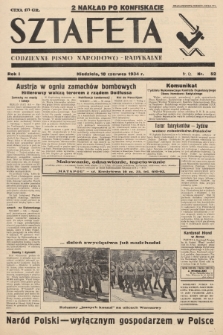 Sztafeta : codzienne pismo narodowo-radykalne. 1934, nr 52