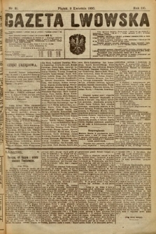 Gazeta Lwowska. 1920, nr 81