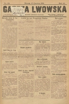 Gazeta Lwowska. 1926, nr 132