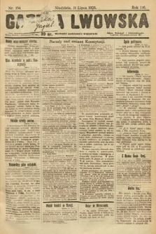 Gazeta Lwowska. 1926, nr 154