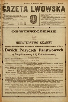 Gazeta Lwowska. 1920, nr 95