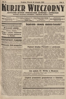 Kurjer Wieczorny : poświęcony sprawom ekonomicznym, giełdowym i politycznym. 1923, nr 11