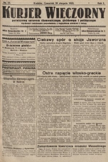 Kurjer Wieczorny : poświęcony sprawom ekonomicznym, giełdowym i politycznym. 1923, nr 13
