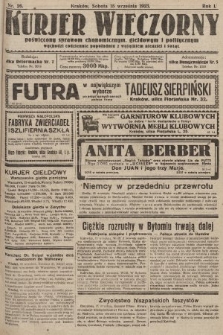 Kurjer Wieczorny : poświęcony sprawom ekonomicznym, giełdowym i politycznym. 1923, nr 26