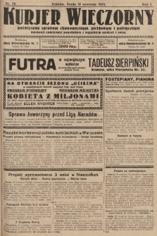 Kurjer Wieczorny : poświęcony sprawom ekonomicznym, giełdowym i politycznym. 1923, nr 29