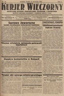Kurjer Wieczorny : poświęcony sprawom ekonomicznym, giełdowym i politycznym. 1923, nr 31