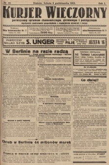 Kurjer Wieczorny : poświęcony sprawom ekonomicznym, giełdowym i politycznym. 1923, nr 44