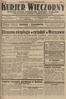 Kurjer Wieczorny : poświęcony sprawom ekonomicznym, giełdowym i politycznym. 1923, nr 50