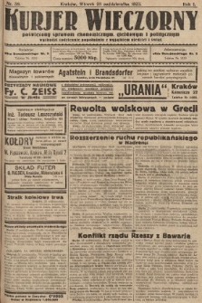 Kurjer Wieczorny : poświęcony sprawom ekonomicznym, giełdowym i politycznym. 1923, nr 58