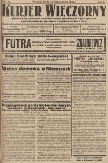 Kurjer Wieczorny : poświęcony sprawom ekonomicznym, giełdowym i politycznym. 1923, nr 59