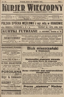 Kurjer Wieczorny : poświęcony sprawom ekonomicznym, giełdowym i politycznym. 1923, nr 85
