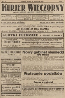 Kurjer Wieczorny : poświęcony sprawom ekonomicznym, giełdowym i politycznym. 1923, nr 87
