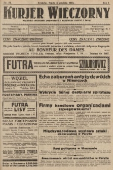 Kurjer Wieczorny : poświęcony sprawom ekonomicznym, giełdowym i politycznym. 1923, nr 91