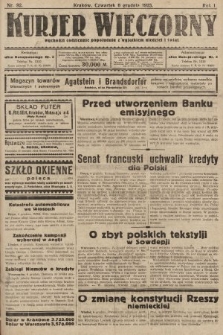 Kurjer Wieczorny : poświęcony sprawom ekonomicznym, giełdowym i politycznym. 1923, nr 92