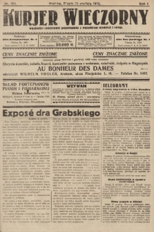Kurjer Wieczorny : poświęcony sprawom ekonomicznym, giełdowym i politycznym. 1923, nr 104