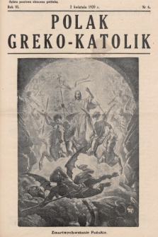 Polak Greko - Katolik. 1939, nr 6