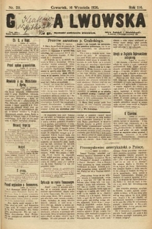 Gazeta Lwowska. 1926, nr 211