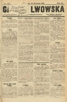 Gazeta Lwowska. 1926, nr 223