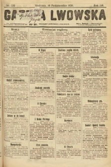 Gazeta Lwowska. 1926, nr 232