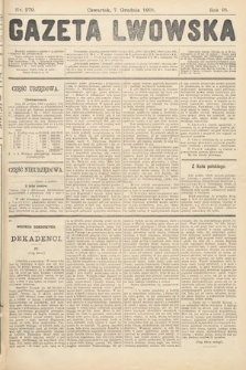 Gazeta Lwowska. 1905, nr 279