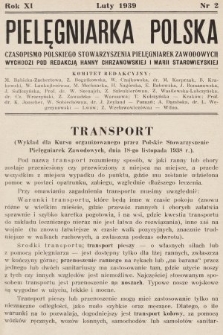 Pielęgniarka Polska : czasopismo Polskiego Stowarzyszenia Pielęgniarek Zawodowych. 1939, nr 2