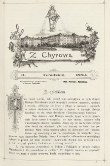 Z Chyrowa : Deo, Patriae, Amicitiae : korespondencya przyjacielska w miejsce rękopisu. 1893, nr 2