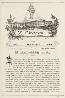 Z Chyrowa : Deo, Patriae, Amicitiae : korespondencya przyjacielska w miejsce rękopisu. 1895, nr 7