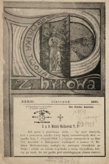 Z Chyrowa : Deo, Patriae, Amicitiae : korespondencya przyjacielska w miejsce rękopisu. 1901, nr 33