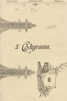 Z Chyrowa : Deo, Patriae, Amicitiae : korespondencya przyjacielska w miejsce rękopisu. 1909, nr 1