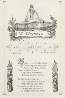 Z Chyrowa : Deo, Patriae, Amicitiae : korespondencya przyjacielska w miejsce rękopisu. 1911, nr 3