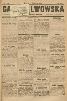 Gazeta Lwowska. 1926, nr 280