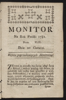 Monitor. 1781, nr 49